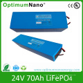 24V 70ah LiFePO4 / Lithium-Ionen-Batterie für Marine Energy, medizinische UPS